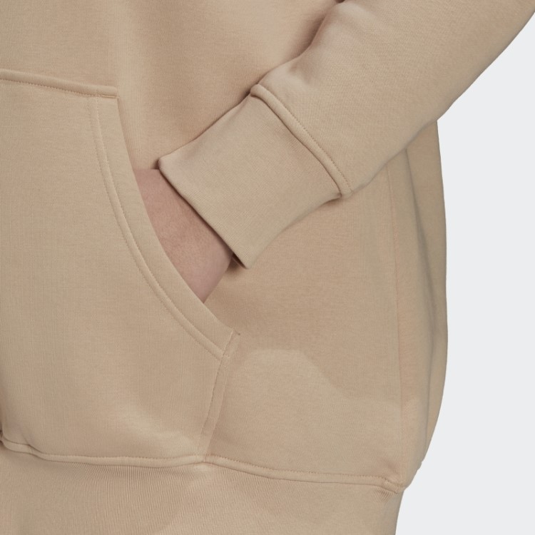 Moletom Bege Adidas Adicolor Essentials (tamanho Grande)