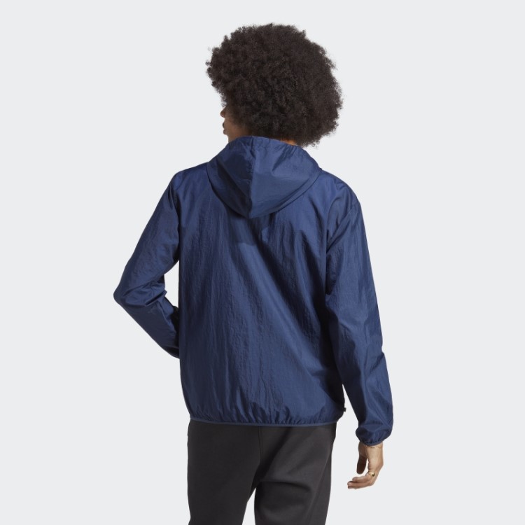 Blusão Noturno índigo Trefoil Essencial Adidas