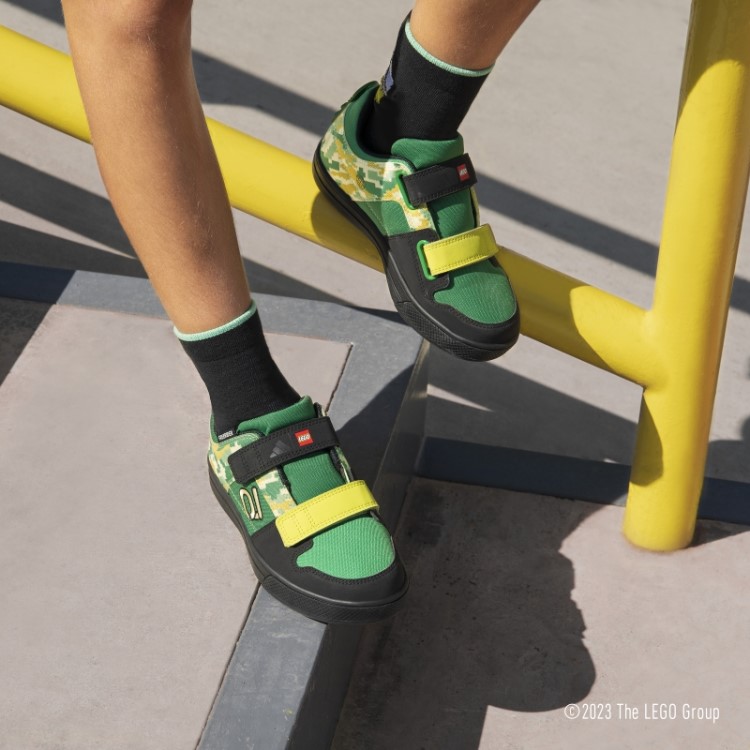 Tênis De Mountain Bike Adidas Five Ten Freerider X Lego Verde Quente