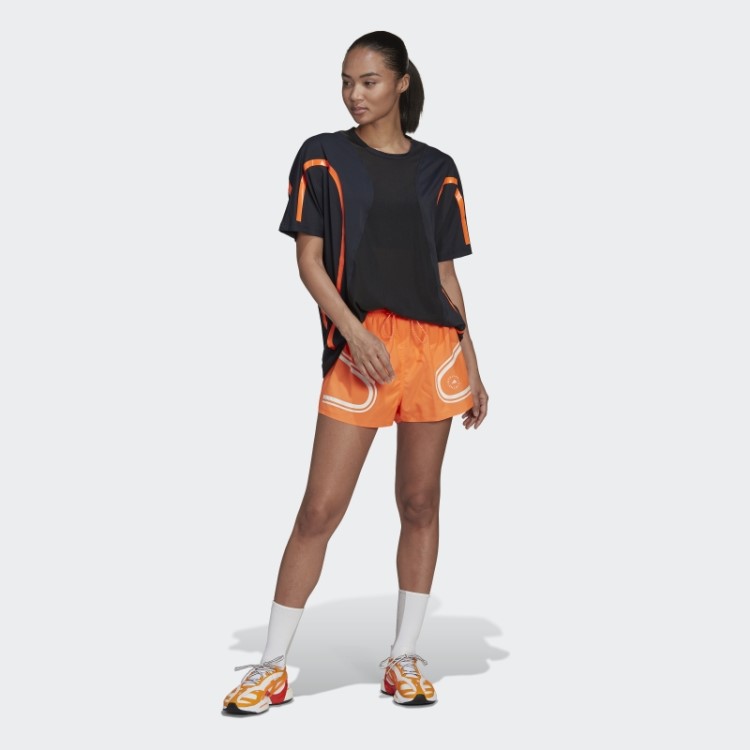 Camiseta Preta Adidas By Stella Mccartney Truepace Running Solta