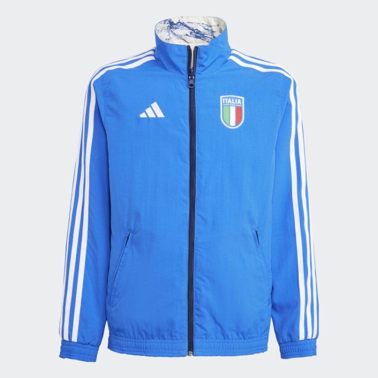 Jaqueta Hino Da Itália Azul Adidas