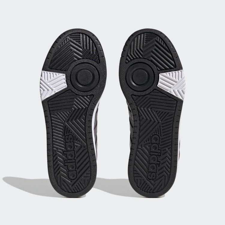 Adidas Trace Grey Hoops 3.0 Mid Lifestyle Basquete Clássico Forro De Pele Sapatos De Inverno