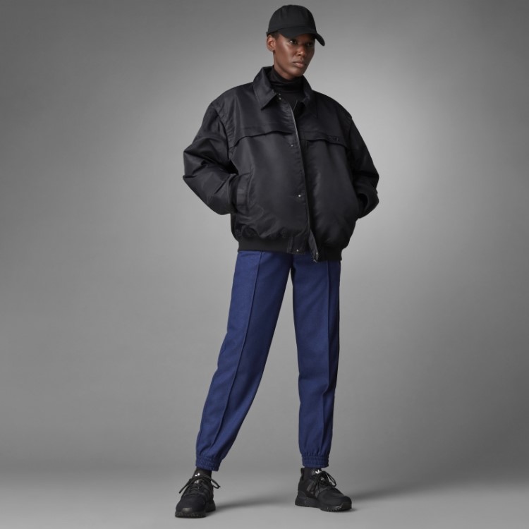 Calça Esportiva Adibreak De Lã Versão Azul Escuro Adidas