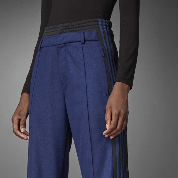 Calça Esportiva Adibreak De Lã Versão Azul Escuro Adidas