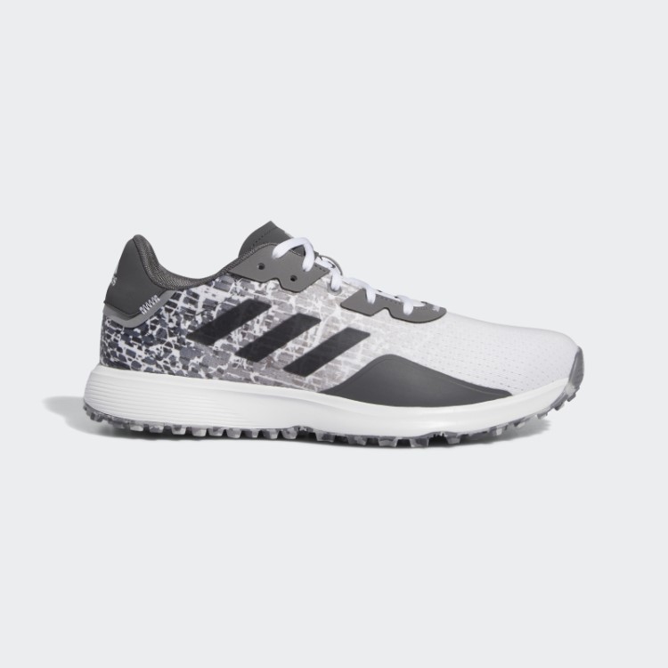Tênis De Golfe Branco Adidas S2g Spikeless
