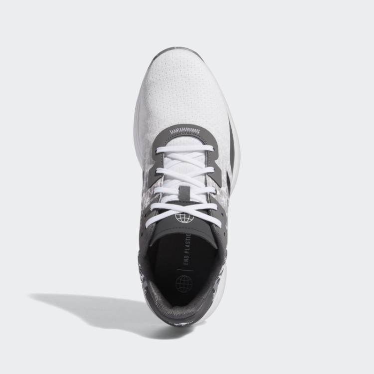 Tênis De Golfe Branco Adidas S2g Spikeless