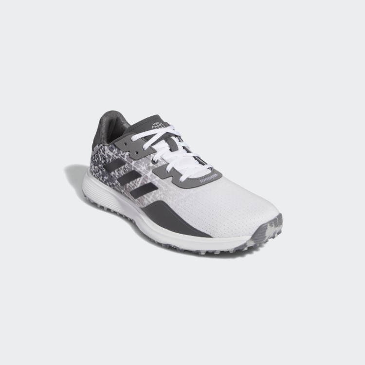 Tênis De Golfe Branco Adidas S2g Spikeless