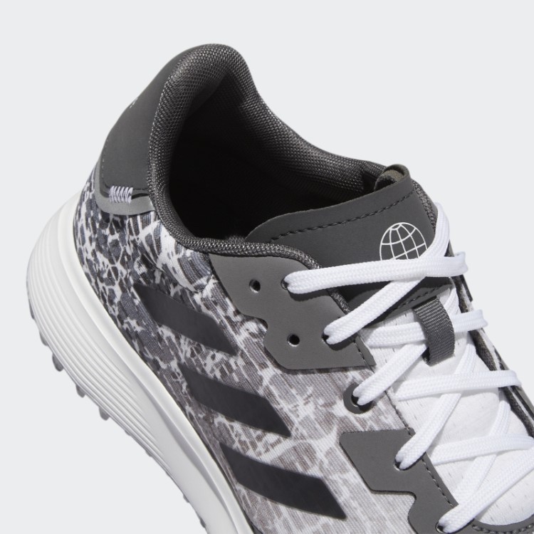 Tênis De Golfe Branco Adidas S2g Spikeless