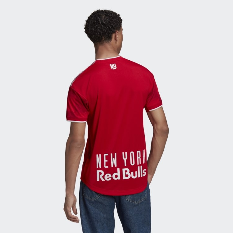 Adidas New York Red Bulls 22/23 Away Autêntico Jersey Vermelho