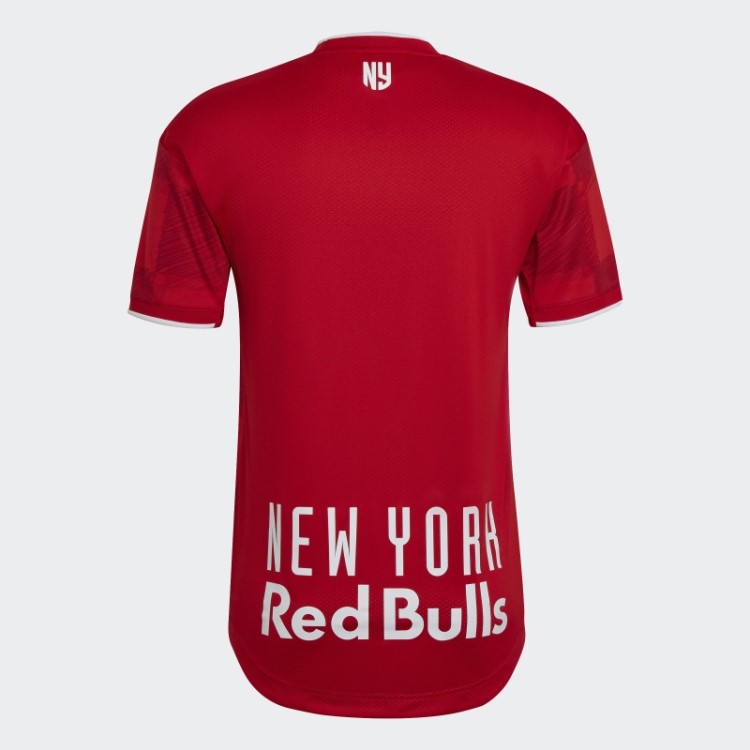 Adidas New York Red Bulls 22/23 Away Autêntico Jersey Vermelho