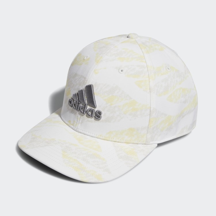 Boné Branco Adidas Com Estampa Tour