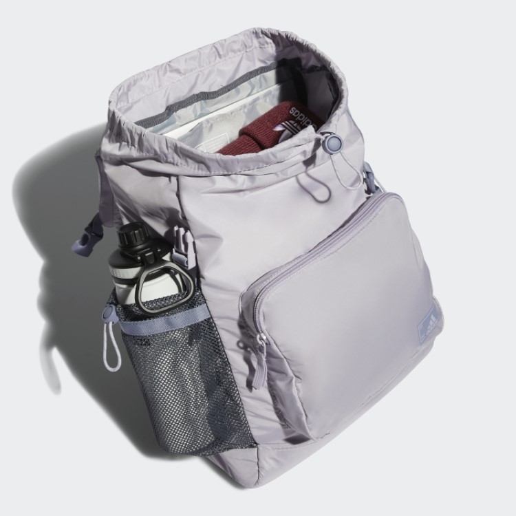 Mochila De Sábado De Prata Adidas