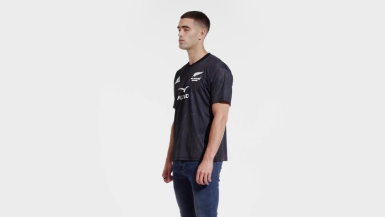 Camisa Adidas All Blacks Sevens Home (gênero Neutro) Preta