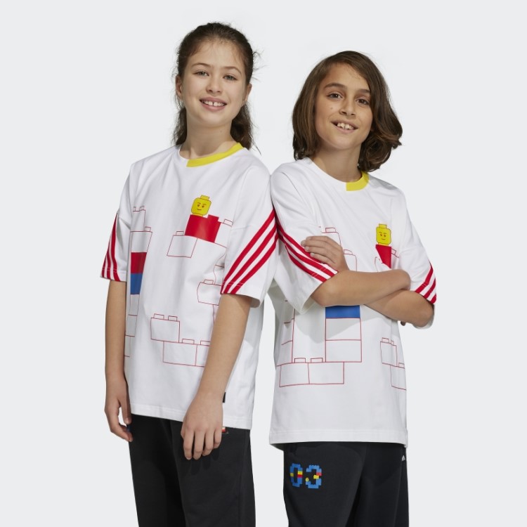 Camiseta Branca Adidas X Classic Lego