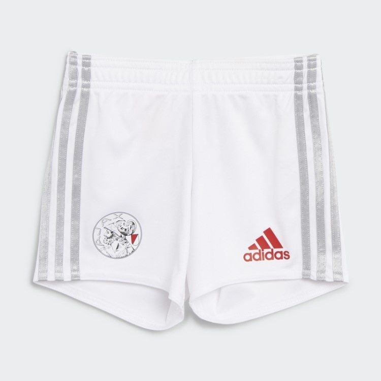 Ajax Amsterdam 21/22 Kit Home Baby Branco Adidas