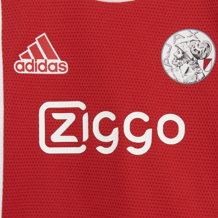 Ajax Amsterdam 21/22 Kit Home Baby Branco Adidas