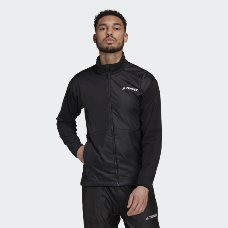 Jaqueta De Lã Preta Multi Primegreen Wind Adidas