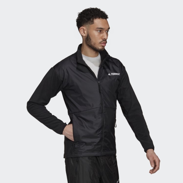 Jaqueta De Lã Preta Multi Primegreen Wind Adidas