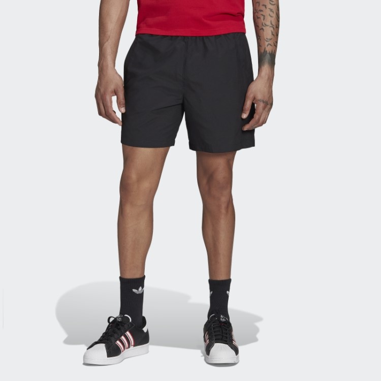 Bermuda De Inatividade Do Manchester United Dna Preto Adidas