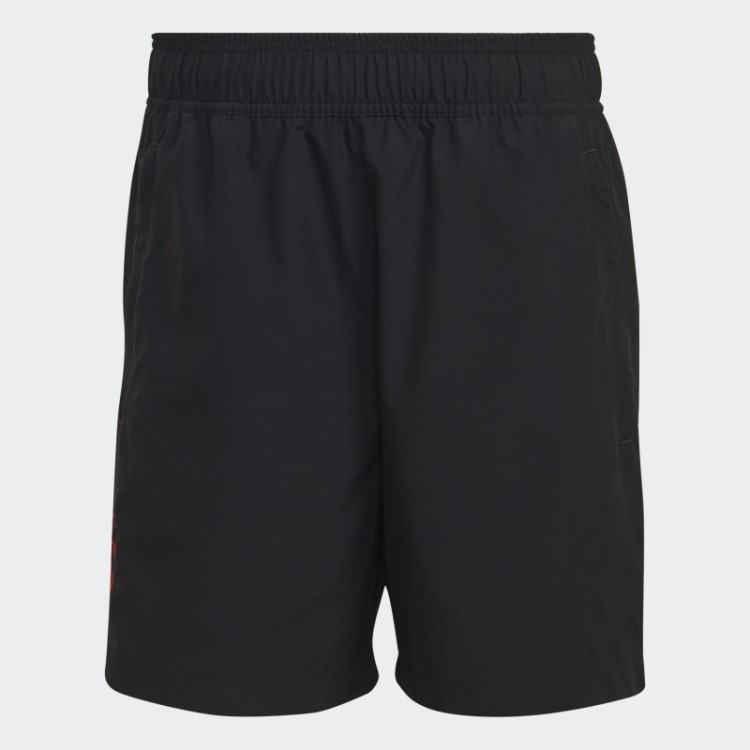 Bermuda De Inatividade Do Manchester United Dna Preto Adidas