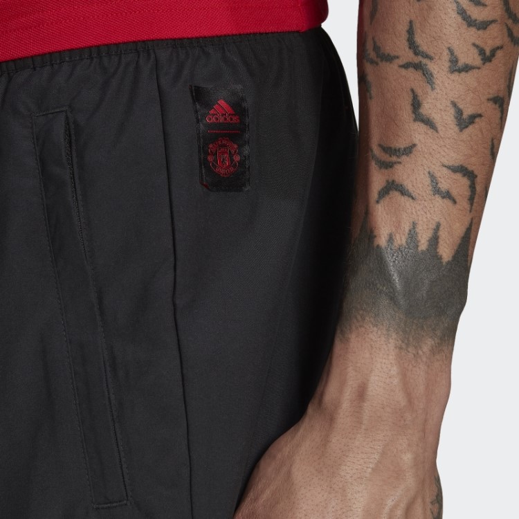 Bermuda De Inatividade Do Manchester United Dna Preto Adidas