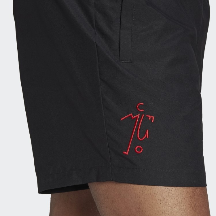 Bermuda De Inatividade Do Manchester United Dna Preto Adidas
