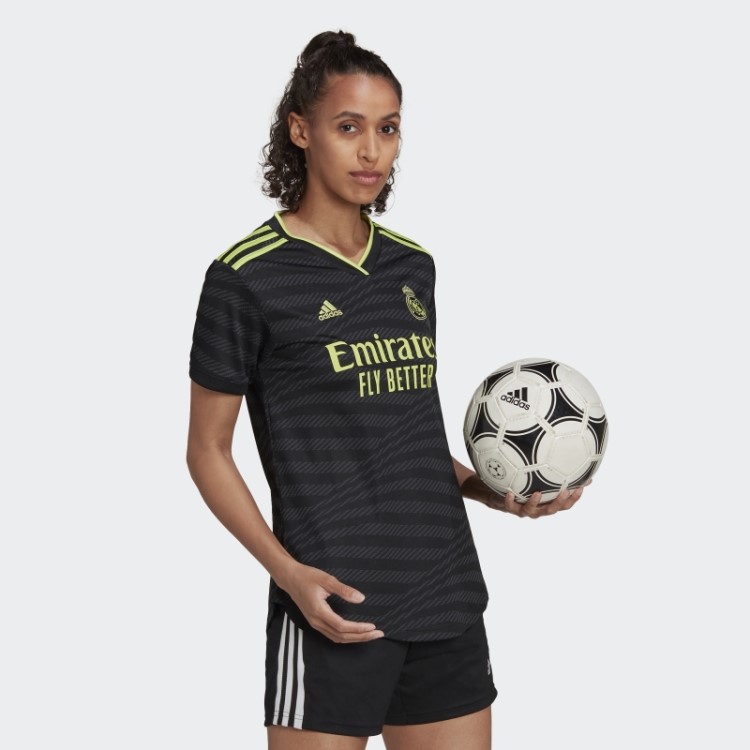 Real Madrid 22/23 Terceira Camisa Adidas Preta