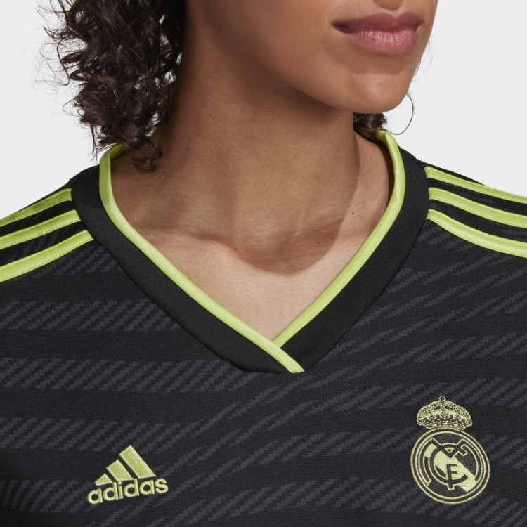 Real Madrid 22/23 Terceira Camisa Adidas Preta