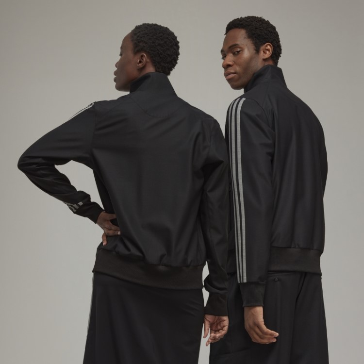 Adidas Y-3 3 Listras Refinada Blusa De Lã