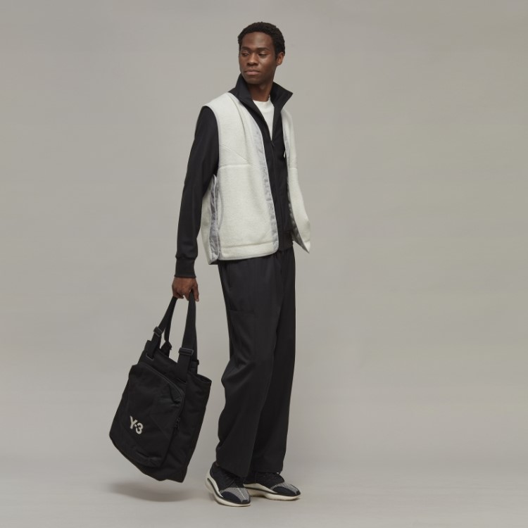 Adidas Y-3 3 Listras Refinada Blusa De Lã