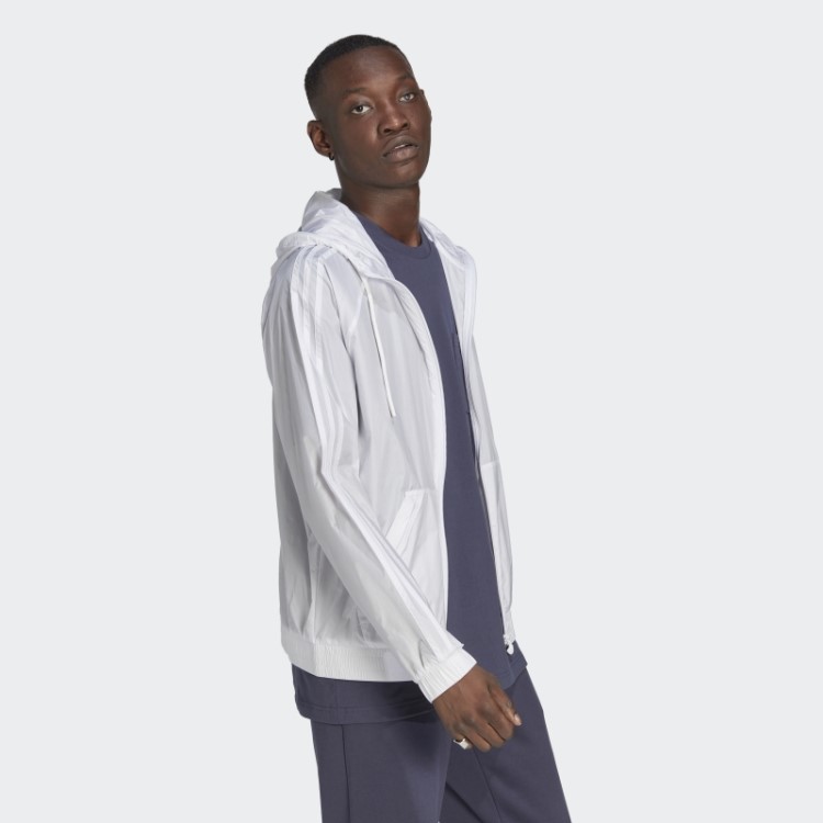Blusão Branco Adidas