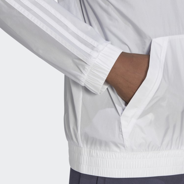 Blusão Branco Adidas