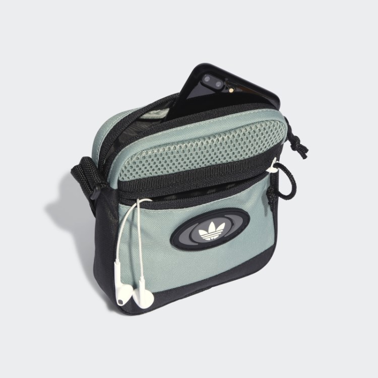 Bolsa Adidas Rekive Festival Fashion Prata Verde