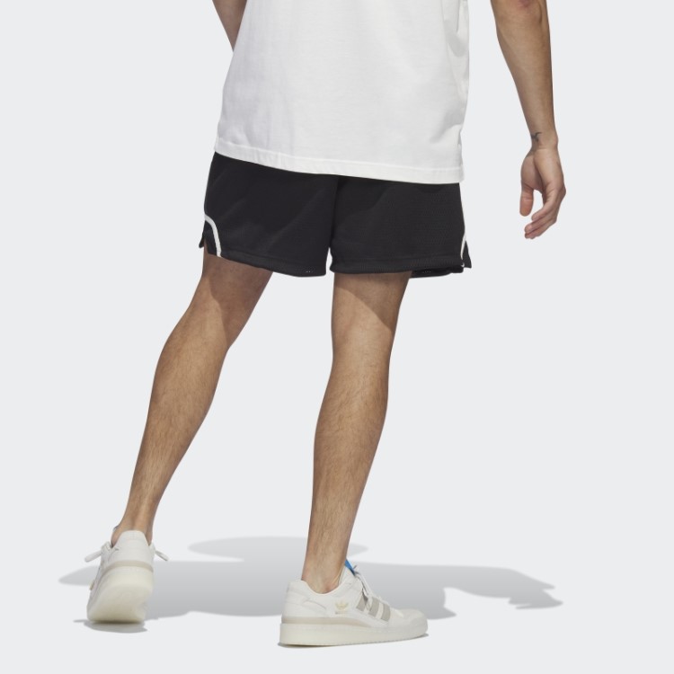 Shorts De Malha De Basquete Adidas Pretos