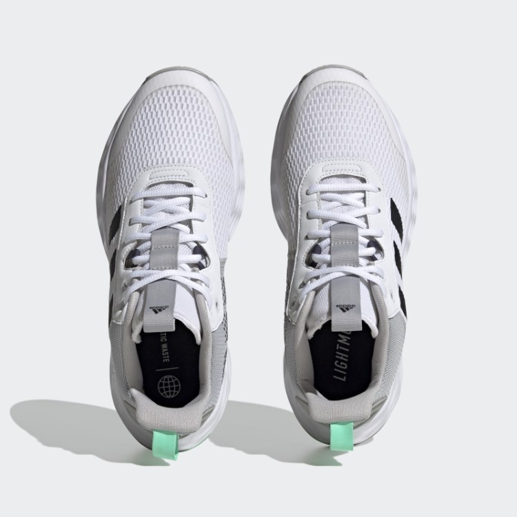 Ownthegame 2.0 Lightmotion Esporte Basquete Tênis Mid Branco Adidas