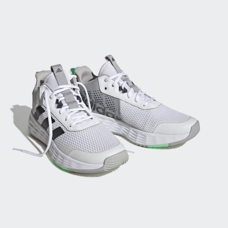 Ownthegame 2.0 Lightmotion Esporte Basquete Tênis Mid Branco Adidas
