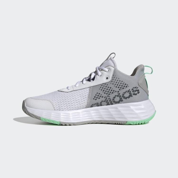 Ownthegame 2.0 Lightmotion Esporte Basquete Tênis Mid Branco Adidas