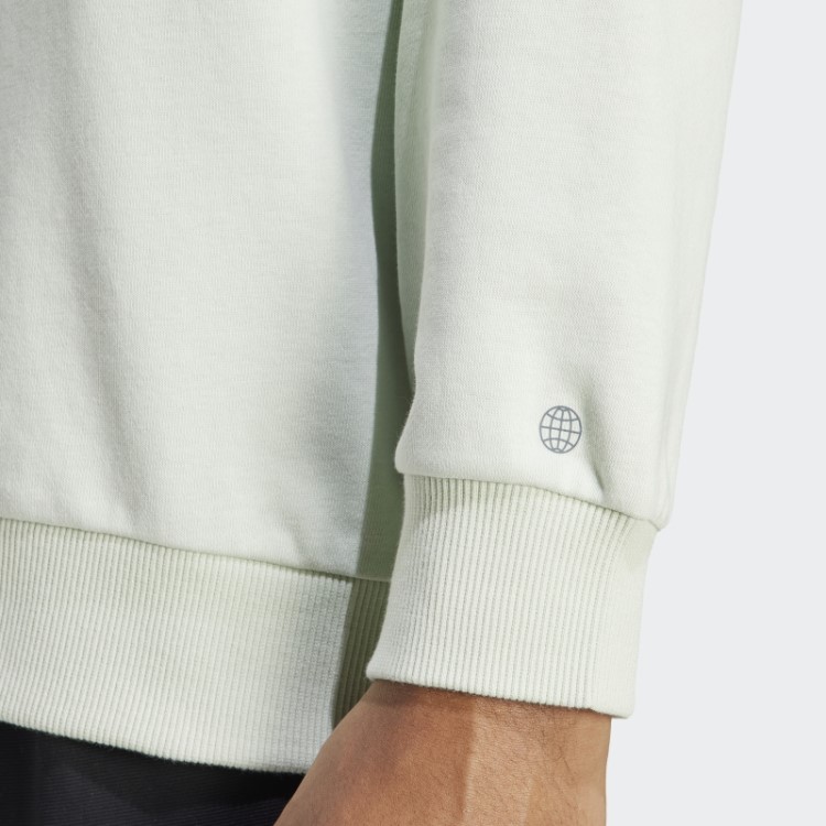 Moletom Com Capuz Terrex Grande Logo (gênero Neutro) Adidas Verde