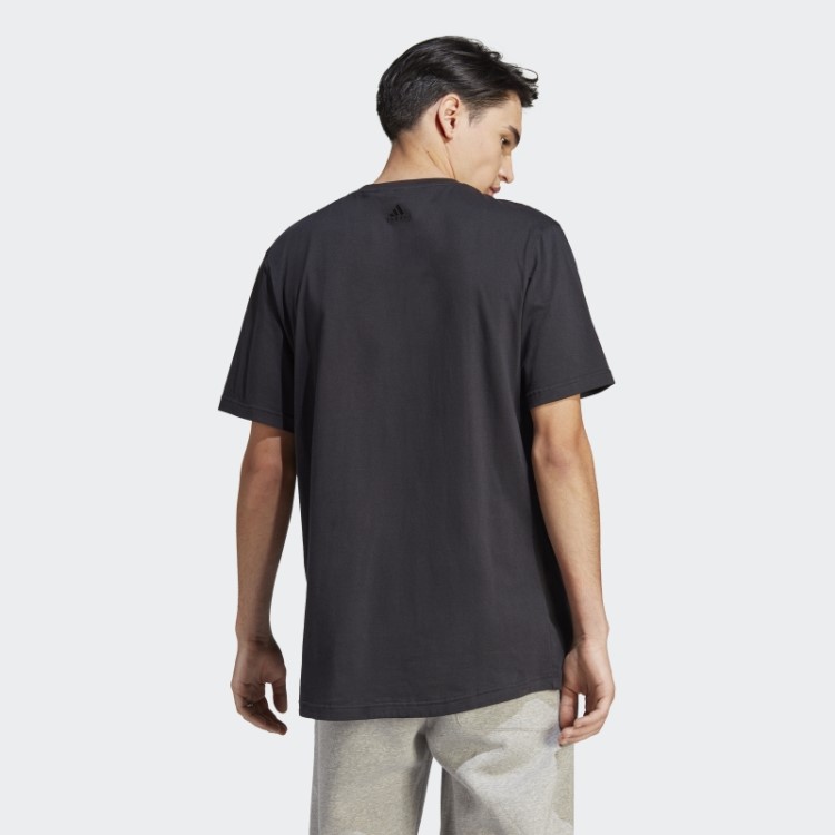 Camiseta Preta Adidas All Szn Com Estampa