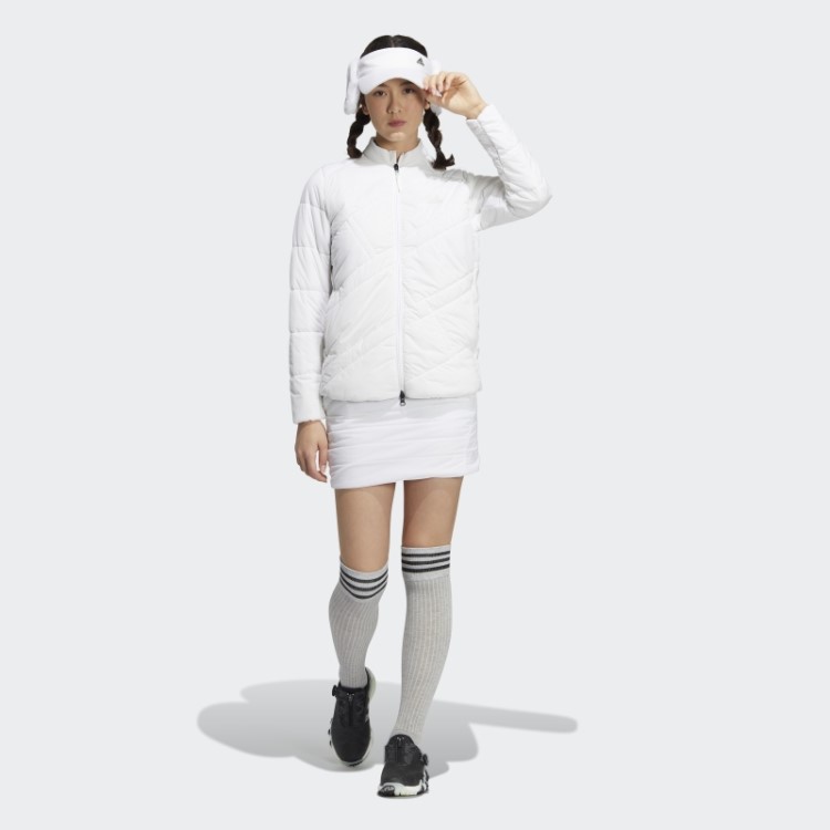 Wind.rdy Jaqueta Acolchoada De Manga Longa Branca Adidas