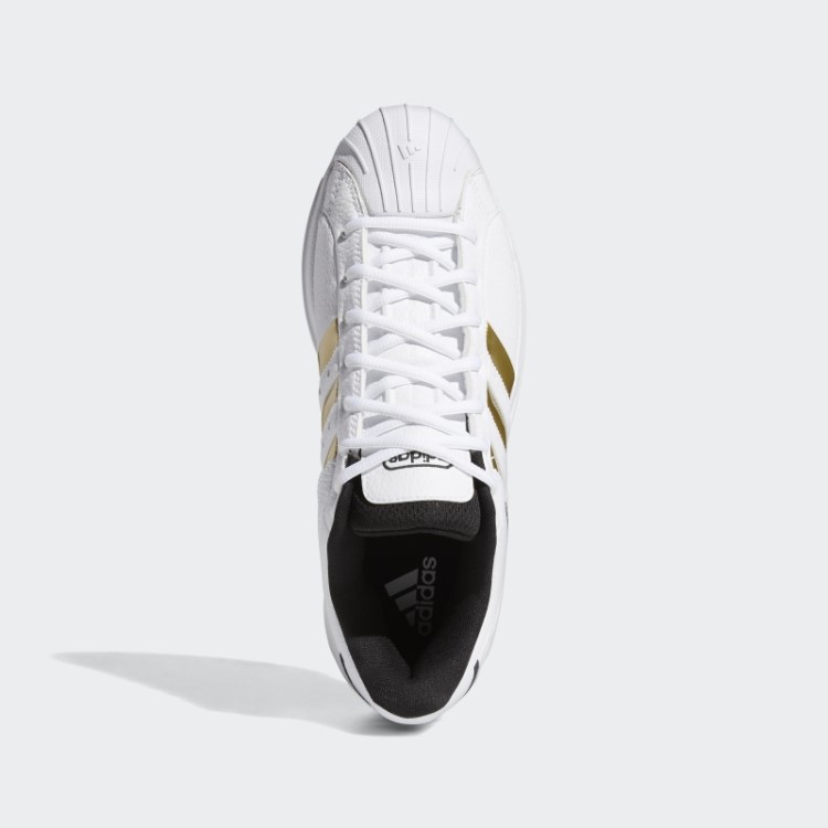 Adidas Pro Model 2g Sapatos Baixos Ouro Metálico