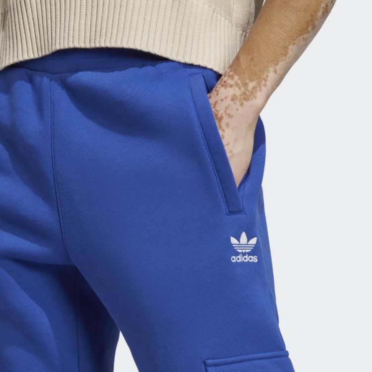 Calça Cargo Adidas Trefoil Essentials Azul