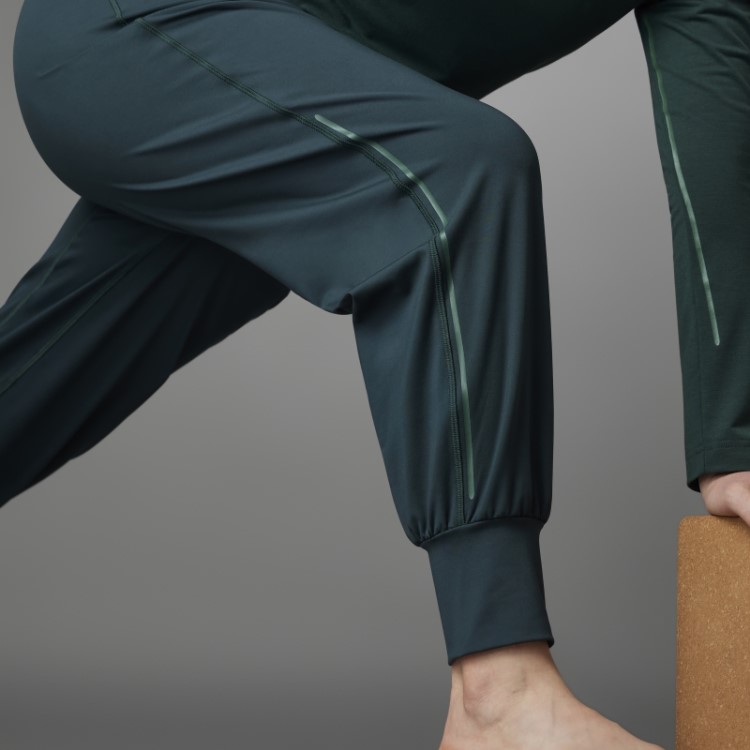 Calça De Ioga Verde Autêntico Equilíbrio Adidas
