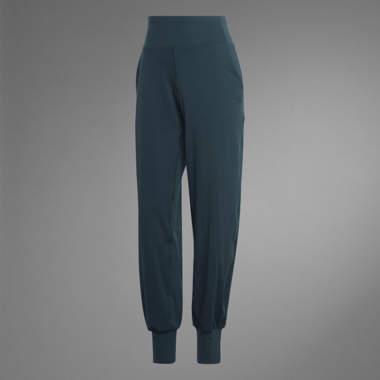 Calça De Ioga Verde Autêntico Equilíbrio Adidas