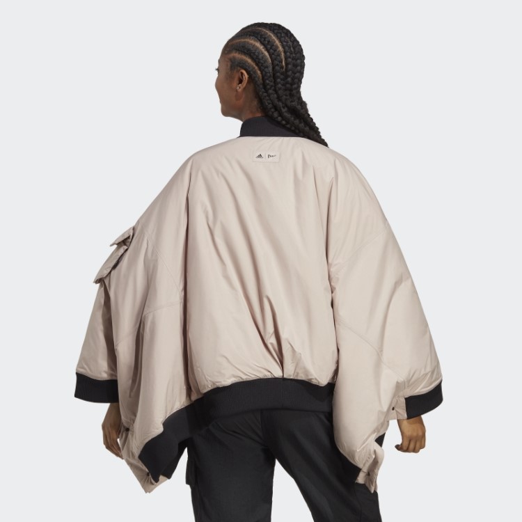 Taupe Adidas X Parley Jaqueta Bomber Moda