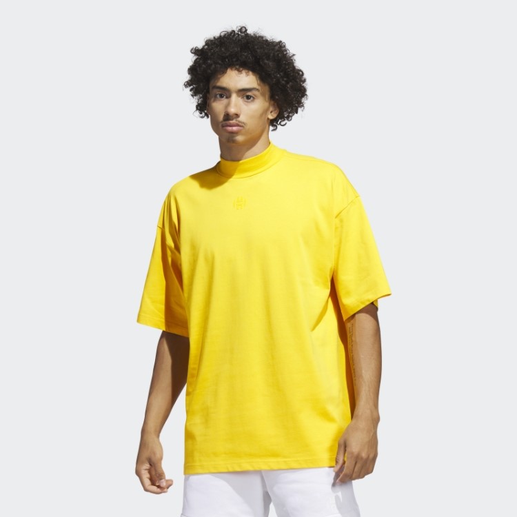 Harden Travel Tee Amarelo Adidas