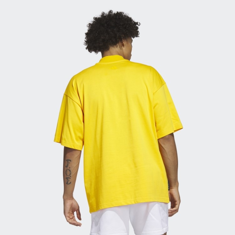 Harden Travel Tee Amarelo Adidas