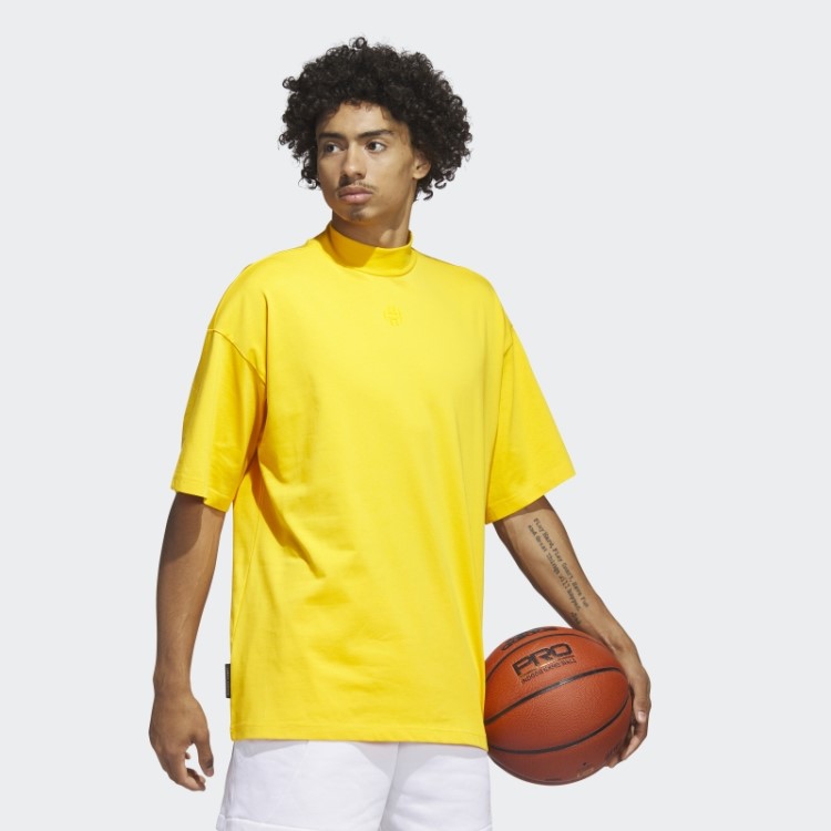 Harden Travel Tee Amarelo Adidas