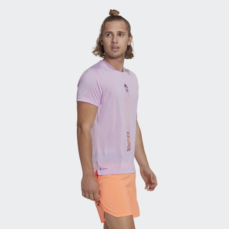 Camiseta Adidas Terrex Agravic Lilás