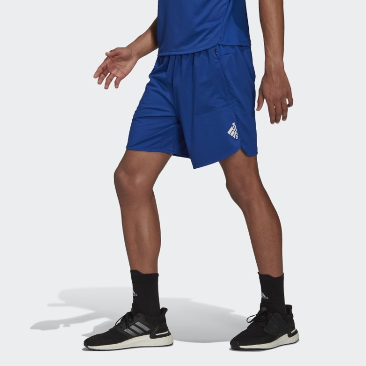 Shorts Adidas Royal Blue Projetados Para Treinar Heat.rdy Hiit